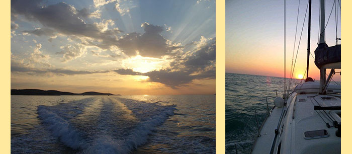 Relax al tramonto